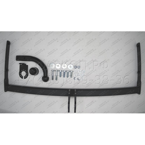 S-355 STEINHOF Фаркоп на Skoda Yeti 2WD/4WD 08/2009-2018. Требуется подрезка бампера. Тип шара: A. Нагрузки: 1800/80 кг, масса фаркопа 15,4 кг (без электрики в комплекте)