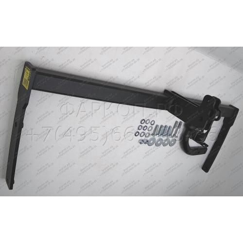 S-355 STEINHOF Фаркоп на Skoda Yeti 2WD/4WD 08/2009-2018. Требуется подрезка бампера. Тип шара: A. Нагрузки: 1800/80 кг, масса фаркопа 15,4 кг (без электрики в комплекте)