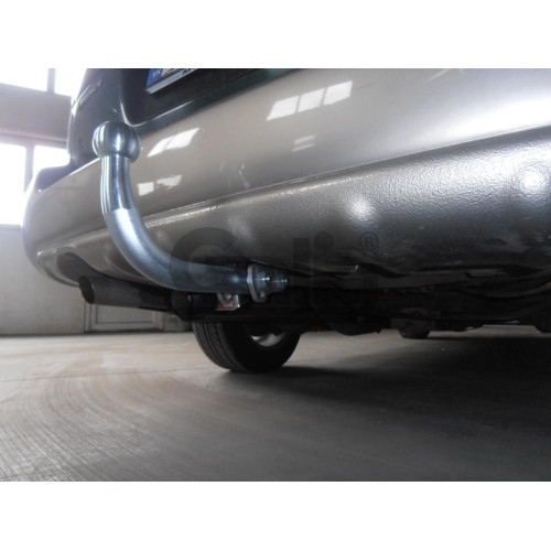 S047A GALIA Полностью оцинкованный фаркоп на Subaru Legacy Station Wagon (BE/BH) и Subaru Outback 4WD 1999-2003. Тип шара: A. Невидимый вырез бампера. Нагрузки: 1800/75 кг, масса фаркопа 17 кг