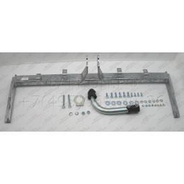 S047A GALIA Полностью оцинкованный фаркоп на Subaru Legacy Station Wagon (BE/BH) и Subaru Outback 4WD 1999-2003. Тип шара: A. Невидимый вырез бампера. Нагрузки: 1800/75 кг, масса ф