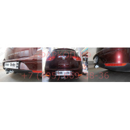 S092A GALIA Полностью оцинкованный фаркоп на SEAT Altea 2004-2015, в т.ч. Altea Freetrack / Altea XL. Тип шара: A. Подрезка бампера. Нагрузки: 1650/75 кг, масса фаркопа 17,01 кг