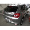 S118C GALIA Полностью оцинкованный фаркоп на Suzuki Baleno 2016-2020. Тип шара: C (горизонтальный съемный). Установка без выреза бампера. Нагрузки: 1200/75 кг, масса фаркопа 16,37 кг
