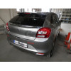 S118C GALIA Полностью оцинкованный фаркоп на Suzuki Baleno 2016-2020. Тип шара: C (горизонтальный съемный). Установка без выреза бампера. Нагрузки: 1200/75 кг, масса фаркопа 16,37 кг