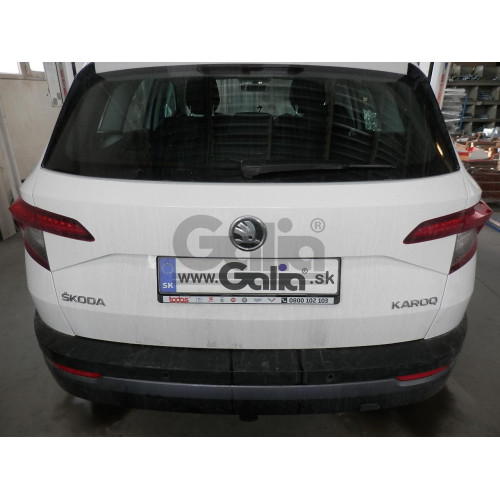 S119C GALIA Полностью оцинкованный фаркоп на Skoda Karoq 2018-, SEAT Ateca 2016-, Cupra Ateca 2016-, Cupra Formentor 2016-. Тип шара: C (горизонтальный съемный). Невидимый вырез бампера. Нагрузки: 2500/100 кг, масса фаркопа 15,87 кг
