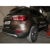 S119C GALIA Полностью оцинкованный фаркоп на Skoda Karoq 2018-, SEAT Ateca 2016-, Cupra Ateca 2016-, Cupra Formentor 2016-. Тип шара: C (горизонтальный съемный). Невидимый вырез бампера. Нагрузки: 2500/100 кг, масса фаркопа 15,87 кг