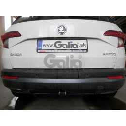 S119C GALIA Полностью оцинкованный фаркоп на Skoda Karoq 2018-, SEAT Ateca 2016-, Cupra Ateca 2016-, Cupra Formentor 2016-. Тип шара: C (горизонтальный съемный). Невидимый вырез бам