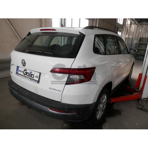S119C GALIA Полностью оцинкованный фаркоп на Skoda Karoq 2018-, SEAT Ateca 2016-, Cupra Ateca 2016-, Cupra Formentor 2016-. Тип шара: C (горизонтальный съемный). Невидимый вырез бампера. Нагрузки: 2500/100 кг, масса фаркопа 15,87 кг