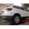 S119C GALIA Полностью оцинкованный фаркоп на Skoda Karoq 2018-, SEAT Ateca 2016-, Cupra Ateca 2016-, Cupra Formentor 2016-. Тип шара: C (горизонтальный съемный). Невидимый вырез бампера. Нагрузки: 2500/100 кг, масса фаркопа 15,87 кг