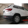 S119C GALIA Полностью оцинкованный фаркоп на Skoda Karoq 2018-, SEAT Ateca 2016-, Cupra Ateca 2016-, Cupra Formentor 2016-. Тип шара: C (горизонтальный съемный). Невидимый вырез бампера. Нагрузки: 2500/100 кг, масса фаркопа 15,87 кг
