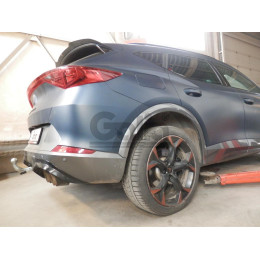 S119C GALIA Полностью оцинкованный фаркоп на Skoda Karoq 2018-, SEAT Ateca 2016-, Cupra Ateca 2016-, Cupra Formentor 2016-. Тип шара: C (горизонтальный съемный). Невидимый вырез бам
