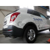 S129C GALIA Полностью оцинкованный фаркоп на SsangYong Actyon 2011-2016. Тип шара: C (горизонтальный съемный). Установка без снятия и выреза бампера. Нагрузки: 2000/100 кг, масса фаркопа 17,97 кг