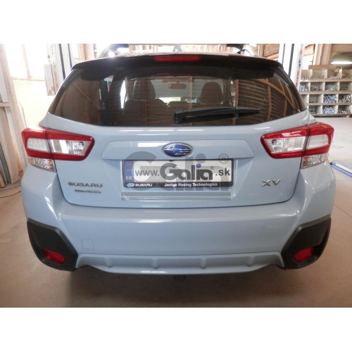 S144C GALIA Полностью оцинкованный фаркоп на Subaru XV 2017-2022. Подрозетник убирается за бампер. Тип шара: C (горизонтальный съемный). Установка без выреза бампера. Нагрузки: 1600/90 кг, масса фаркопа 17,87 кг
