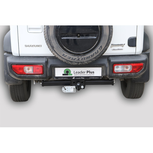 S407-FC Лидер-плюс ТСУ для Suzuki Jimny 2018- без выреза бампера. Нагрузки: 1000/50 кг, масса фаркопа 14,64 кг (без электрики в комплекте)