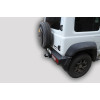 S407-FC Лидер-плюс ТСУ для Suzuki Jimny 2018- без выреза бампера. Нагрузки: 1000/50 кг, масса фаркопа 14,64 кг (без электрики в комплекте)