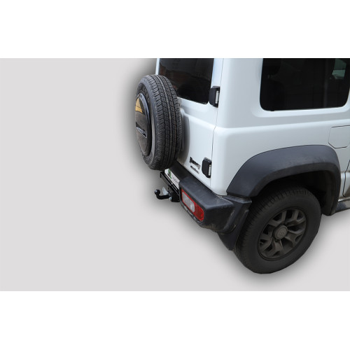 S407-FC Лидер-плюс ТСУ для Suzuki Jimny 2018- без выреза бампера. Нагрузки: 1000/50 кг, масса фаркопа 14,64 кг (без электрики в комплекте)