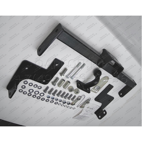 S407-FC Лидер-плюс ТСУ для Suzuki Jimny 2018- без выреза бампера. Нагрузки: 1000/50 кг, масса фаркопа 14,64 кг (без электрики в комплекте)