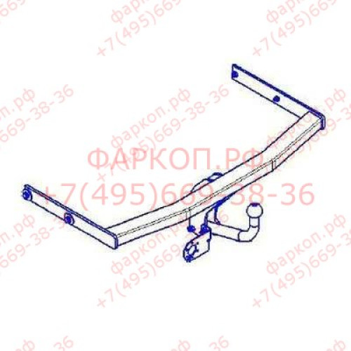 SK 05 AVTOS Фаркоп на Skoda Fabia хетчбек 2004-2014. Необходима подрезка бампера. Тип шара: A. Нагрузки: 1000/75 кг, масса фаркопа 14,5 кг (без электрики в комплекте)
