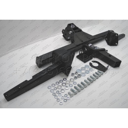 SUT-09-991122.00 PT GROUP Фаркоп на Subaru Outback 2009-2014 без подрезки бампера. Тип шара: E (легкосъемный шар под квадрат). Нагрузки: 2200/80 кг, масса фаркопа 15,6 кг (