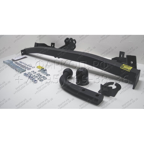 T-094 STEINHOF Фаркоп на Toyota Avensis Verso 2001-2006, Toyota Ipsum 2001-2009. Требуется подрезка бампера. Тип шара: A. Нагрузки: 1750/75 кг, масса фаркопа 17,95 кг (без электрики в комплекте)