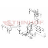 T-168 STEINHOF Фаркоп на Toyota Land Cruiser Prado 150 2009-2023, Lexus GX460 2009-2023. Требуется подрезка бампера. Тип шара: A. Нагрузки: 3000/120 кг, масса фаркопа 13,2 кг (без электрики в комплекте)