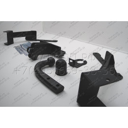 T-168 STEINHOF Фаркоп на Toyota Land Cruiser Prado 150 2009-2023, Lexus GX460 2009-2023. Требуется подрезка бампера. Тип шара: A. Нагрузки: 3000/120 кг, масса фаркопа 13,2 кг (без элек