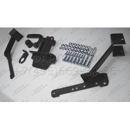 T-168 STEINHOF Фаркоп на Toyota Land Cruiser Prado 150 2009-2023, Lexus GX460 2009-2023. Требуется подрезка бампера. Тип шара: A. Нагрузки: 3000/120 кг, масса фаркопа 13,2 кг (без элек