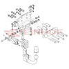 T-172 STEINHOF Фаркоп на Toyota Land Cruiser 200 2008-2021, Lexus LX 2008-2021. Требуется подрезка бампера. Тип шара: AV (вертикальное быстросъемное крепление шара на ключе). Нагрузки: 3500/140 кг, масса фаркопа 13,45 кг (без электрики в комплекте)