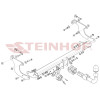 T-209 STEINHOF Фаркоп на Toyota Urban Cruiser 4WD 2009-2014 без снятия и подрезки бампера. Тип шара: AH (горизонтальное быстросъемное крепление шара на ключе). Нагрузки: 980/60 кг, масса фаркопа 12,8 кг (без электрики в комплекте)