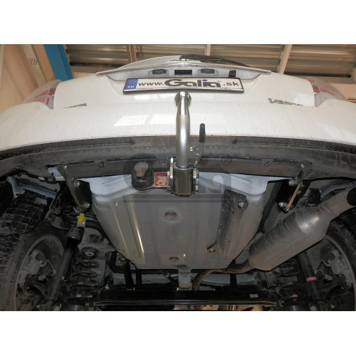 T063C GALIA Полностью оцинкованный фаркоп на Toyota Verso 2009-2013, 2013-2018. Тип шара: C (горизонтальный съемный). Установка без снятия и выреза бампера. Нагрузки: 1500/60 кг, масса фаркопа 15,87 кг