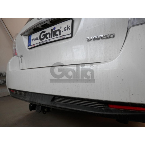 T063C GALIA Полностью оцинкованный фаркоп на Toyota Verso 2009-2013, 2013-2018. Тип шара: C (горизонтальный съемный). Установка без снятия и выреза бампера. Нагрузки: 1500/60 кг, масса фаркопа 15,87 кг
