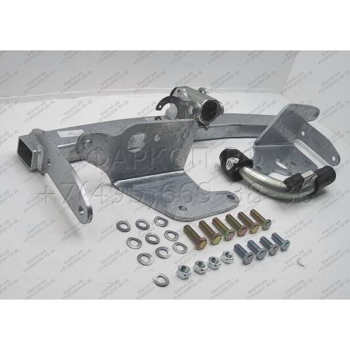 T063C GALIA Полностью оцинкованный фаркоп на Toyota Verso 2009-2013, 2013-2018. Тип шара: C (горизонтальный съемный). Установка без снятия и выреза бампера. Нагрузки: 1500/60 кг, масса фаркопа 15,87 кг