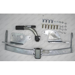 T063C GALIA Полностью оцинкованный фаркоп на Toyota Verso 2009-2013, 2013-2018. Тип шара: C (горизонтальный съемный). Установка без снятия и выреза бампера. Нагр