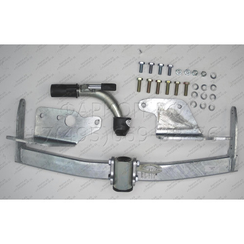 T063C GALIA Полностью оцинкованный фаркоп на Toyota Verso 2009-2013, 2013-2018. Тип шара: C (горизонтальный съемный). Установка без снятия и выреза бампера. Нагрузки: 1500/60 кг, масса фаркопа 15,87 кг
