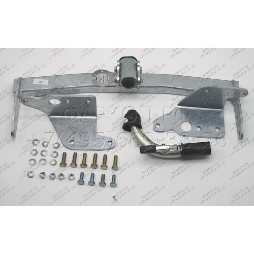 T063C GALIA Полностью оцинкованный фаркоп на Toyota Verso 2009-2013, 2013-2018. Тип шара: C (горизонтальный съемный). Установка без снятия и выреза бампера. Нагрузки: 1500/60 кг, масса фаркопа 15,87 кг