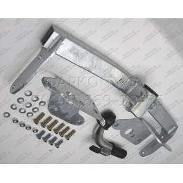 T063C GALIA Полностью оцинкованный фаркоп на Toyota Verso 2009-2013, 2013-2018. Тип шара: C (горизонтальный съемный). Установка без снятия и выреза бампера. Нагр