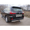 TCU00010 ТСС Фаркоп на Lexus LX450d 2015-2021. Требуется подрезка бампера. Тип шара: E (шаровый узел под американский квадрат). Нагрузки: 2500/100 кг