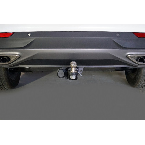 TCU00369 ТСС Фаркоп на Changan CS75 Plus 2WD 1.5T 2023-. Тип шара: E (шаровый узел под американский квадрат). Нагрузки: 750/50 кг