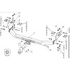 TCU00385 ТСС Фаркоп на Changan Hunter Plus 2.0 4WD 2023-. Тип шара: E (шаровый узел под американский квадрат). Нагрузки: 2500/100 кг