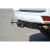 TPR-09-991129.00 PT GROUP Фаркоп с окрашенной накладкой на Toyota Land Cruiser Prado J120 2003-2009, J150 2009-2023, Lexus GX 470 2003-2009, GX 460 2009-2023 без подрезки бампера. Тип шара: E (легкосъемный шар под квадрат). Нагрузки: 3500/130 кг, масса фа