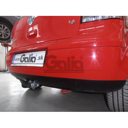 V042C GALIA Полностью оцинкованный фаркоп на Volkswagen Polo IV 2001-2009. Особенности: колесная база 2465 мм. Тип шара: C (горизонтальный съемный). Подрезка бампера. Нагрузки: 1200/60 кг, масса фаркопа 14,85 кг