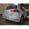 V087C GALIA Полностью оцинкованный фаркоп на Volkswagen Golf хетчбек 3/5 дверей 2018-. Тип шара: C (горизонтальный съемный). Установка без выреза бампера. Нагрузки: 2000/80 кг, масса фаркопа 14,27 кг