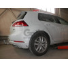 V087C GALIA Полностью оцинкованный фаркоп на Volkswagen Golf хетчбек 3/5 дверей 2018-. Тип шара: C (горизонтальный съемный). Установка без выреза бампера. Нагрузки: 2000/80 кг, масса фаркопа 14,27 кг
