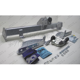 V093C GALIA Полностью оцинкованный фаркоп на Ford Ranger 2022-, Volkswagen Amarok 2022-. Тип шара: C (горизонтальный съемный). Установка без выреза бампера. Нагрузки