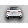 V124-E Лидер-плюс ТСУ для Volkswagen Touareg 2002-2010, 2010-2018, Audi Q7 2007-2015 без выреза бампера. Тип шара: E. Нагрузки: 1500/100 кг, масса фаркопа 16,5 кг (без электрики в комплекте)