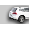 V124-E Лидер-плюс ТСУ для Volkswagen Touareg 2002-2010, 2010-2018, Audi Q7 2007-2015 без выреза бампера. Тип шара: E. Нагрузки: 1500/100 кг, масса фаркопа 16,5 кг (без электрики в комплекте)