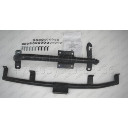 VAZ-23 AVTOS Фаркоп на Chevrolet Niva 2123 2002-2020. Необходима подрезка бампера. Тип шара: H (несъемный сварной). Нагрузки: 1300/50 кг, масса фаркопа 10,7 кг (без эле