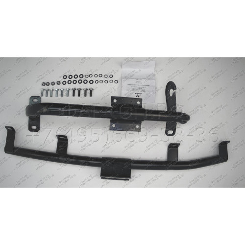 VAZ-23 AVTOS Фаркоп на Chevrolet Niva 2123 2002-2020. Необходима подрезка бампера. Тип шара: H (несъемный сварной). Нагрузки: 1300/50 кг, масса фаркопа 10,7 кг (без электрики в комплекте)