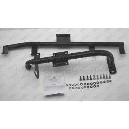 VAZ-23 AVTOS Фаркоп на Chevrolet Niva 2123 2002-2020. Необходима подрезка бампера. Тип шара: H (несъемный сварной). Нагрузки: 1300/50 кг, масса фаркопа 10,7 кг (без эле