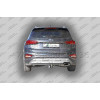 H230-E Лидер-плюс ТСУ для Hyundai Santa Fe TM дизель 2018-2021. Требуется подрезка бампера. Тип шара: E. Нагрузки: 1500/100 кг, масса фаркопа 19,3 кг (без электрики в комплекте)