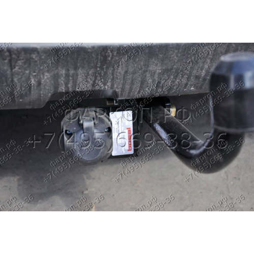 6302-A ORIS Фаркоп на Subaru Outback 2003-2009 без выреза в бампере. Тип шара: A. Нагрузки: 1500/75 кг, масса фаркопа 18,7 кг (без электрики в комплекте)